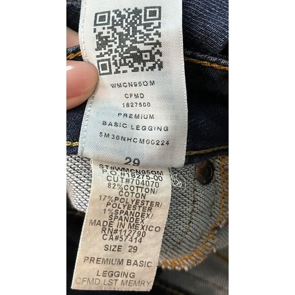 True Religion Medium Wash Premium Basics Legging‎ Women's Jeans Size 29 - Picture 4 of 7